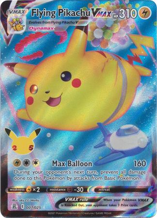Flying Pikachu VMAX - 7/25 - Ultra Rare - Card Masters
