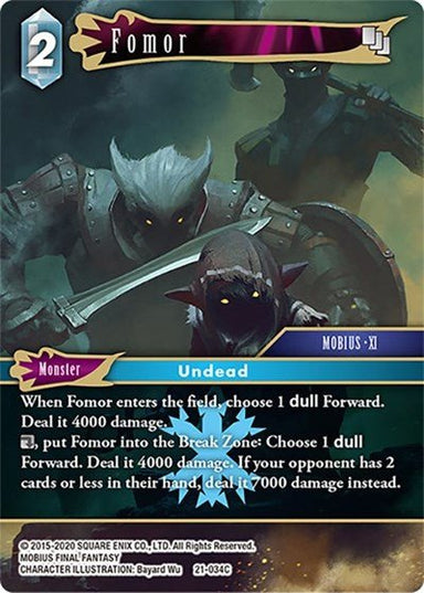 Fomor 21-034 - Card Masters