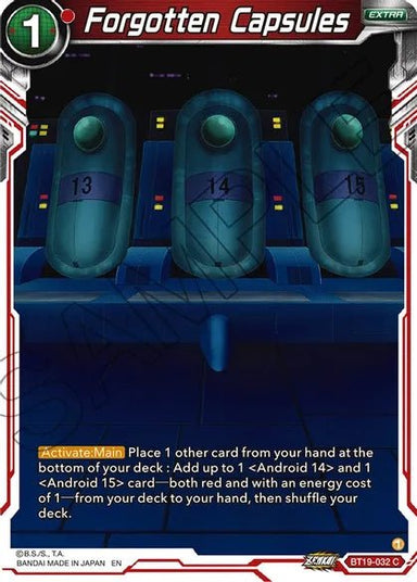 Forgotten Capsules - BT19-032 - Card Masters