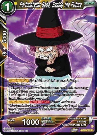 Fortuneteller Baba, Seeing the Future - BT22-093 - Card Masters