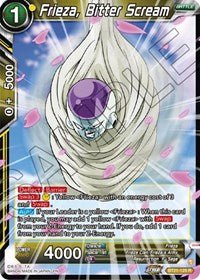 Frieza, Bitter Scream BT21-125 - Card Masters