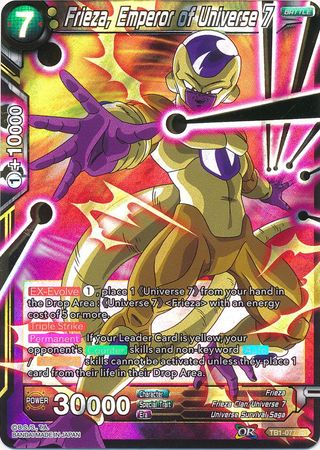 Frieza, Emperor of Universe 7 - TB1-077 - Super Rare - Card Masters