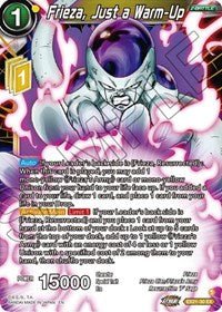 Frieza, Just a Warm-Up - EX21-30 - Card Masters