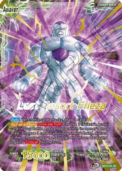 Frieza // Last Resort Frieza - SD13-01 - Card Masters