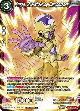 Frieza, Overwhelming Omnipotence- P-480 - Card Masters