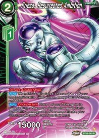 Frieza, Resurrected Ambition - BT18-063 R - Card Masters