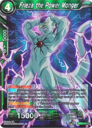 Frieza the Power Monger - BT10-087 - Common - 1st Edition - Card Masters