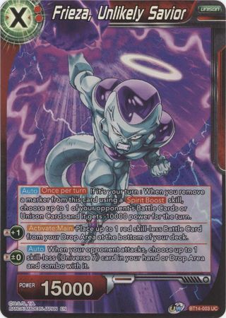 Frieza, Unlikely Savior - BT14-003 - Uncommon - Card Masters