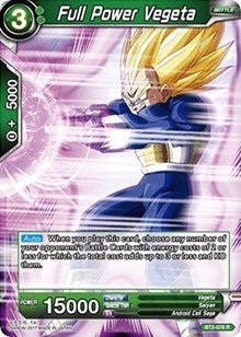 Full Power Vegeta - BT2-076 R - Card Masters