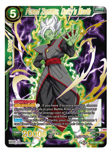 Fused Zamasu, Deity's Wrath DB1-057 ALT - Card Masters