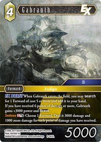 Gabranth EX - Card Masters