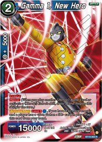 Gamma 1, New Hero - BT19-063 R - Card Masters