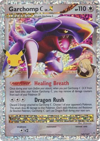 Garchomp C LV.X - 145/147 - Ultra Rare (Classic Collection) - Card Masters