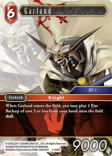 Garland 4-005R - Card Masters