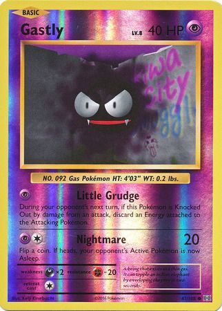 Gastly - 47/108 - Common - Card Masters