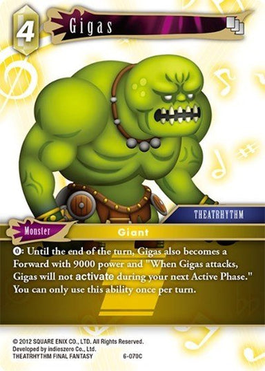 Gigas 6- - Card Masters