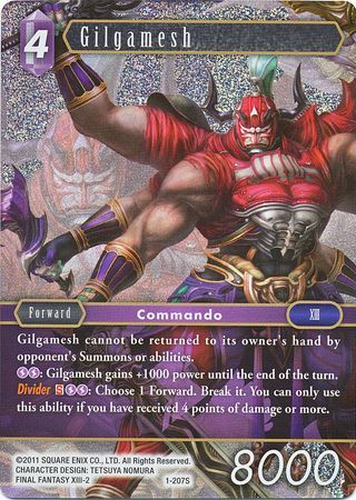 Gilgamesh - 1-207S - Starter Foil - Card Masters