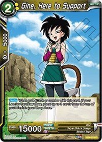Gine, Here to Support - BT4-074 - Card Masters