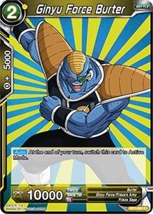 Ginyu Force Burter - BT1-097 - Card Masters