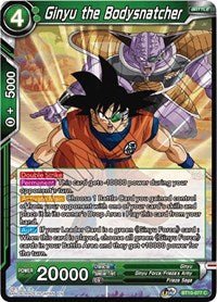 Ginyu the Bodysnatcher - BT10-077 - 2nd Edition - Card Masters