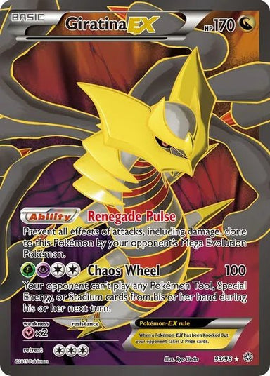 Giratina EX (Full Art) - 93/98 - Card Masters