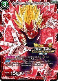 Glory-Obsessed Prince of Destruction Vegeta - P-063 - Card Masters