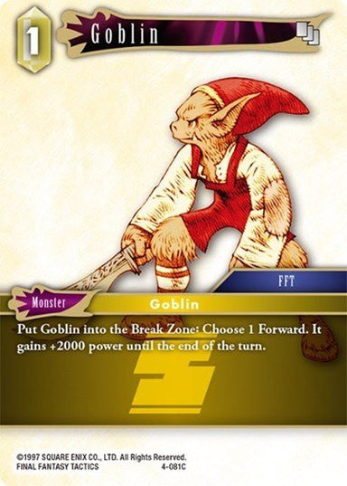 Goblin 4-081C - Card Masters
