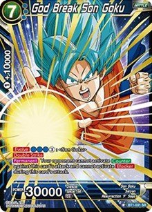 God Break Son Goku - BT1-031 SR - Card Masters