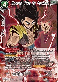 Gogeta, Time for Payback - EX15-01 - Card Masters
