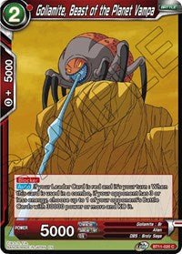 Goliamite, Beast of the Planet Vampa - BT11-020 1st Edition - Card Masters