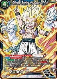 Gotenks, Battling the Forces of Evil BT12-041 SR - Card Masters