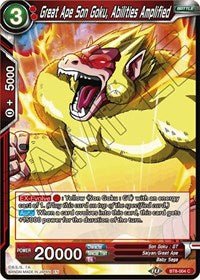 Great Ape Son Goku, Abilities Amplified - BT8-004 - Card Masters
