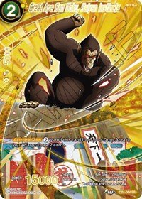 Great Ape Son Goku, Saiyan Instincts (Alternate Art) - DB1-064 SR - Card Masters