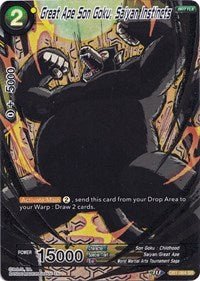 Great Ape Son Goku, Saiyan Instincts DB1-064 SR - CS. Vol 1 - Card Masters