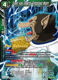 Great Ape Vegeta, Embodied Might - Card Masters