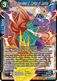 Great Saiyaman 2, Combo of Justice - BT14-048 - Card Masters