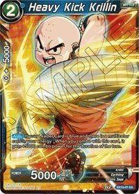 Heavy Kick Krillin - EX10-01 EX - Card Masters