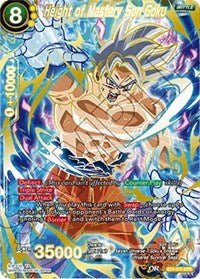 Height of Mastery Son Goku (SPR) - BT4-075 - Card Masters