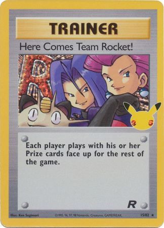Here Comes Team Rocket! - 15/82 - Holo Rare (Classic Collection) - Card Masters