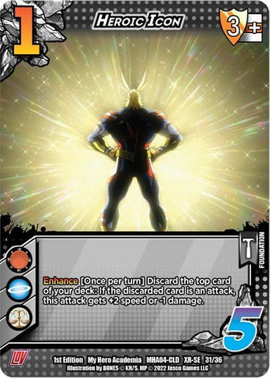 Heroic Icon (XR) - MHA04 - Card Masters
