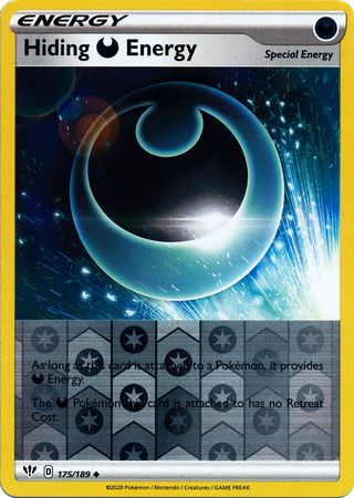 Hiding D Energy - 175/189 - Uncommon Reverse Holo - Card Masters
