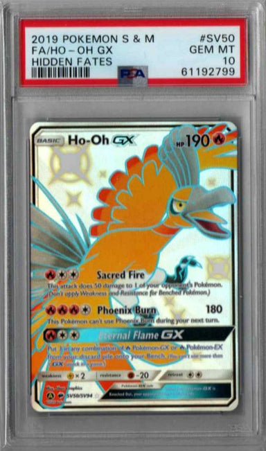 Ho-Oh GX - SV50/SV94 - PSA 10 - Card Masters