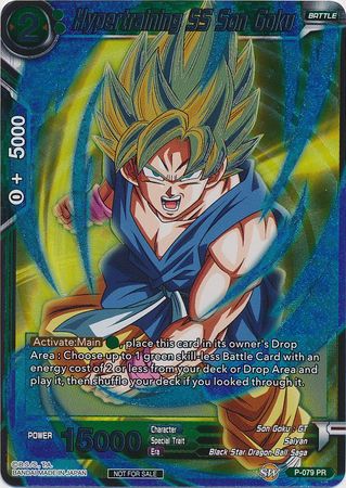 Hypertraining SS Son Goku - P-079 - Foil Promo - Card Masters