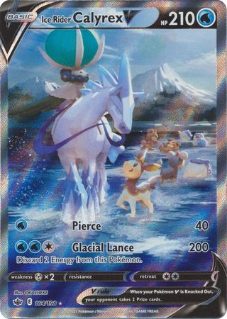 Ice Rider Calyrex V - 164/198 - Full Art Ultra Rare - Card Masters