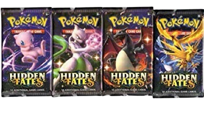 Pokmon - Hidden Fates Booster Pack Card Masters Pokmon - Hidden Fates Booster Pack Card Masters