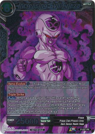 Increasing Evil Frieza - P-037 PR - Promo - Card Masters