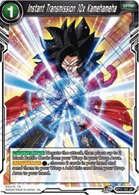 Instant Transmission 10x Kamehameha - BT11-151 - 1st Edition - Card Masters