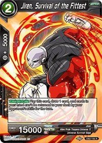 Jiren, Survival of the Fittest - DB2-156 R - Card Masters