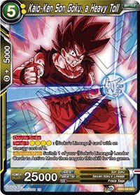 Kaio-Ken Son Goku, a Heavy Toll - EB1-44 - Card Masters