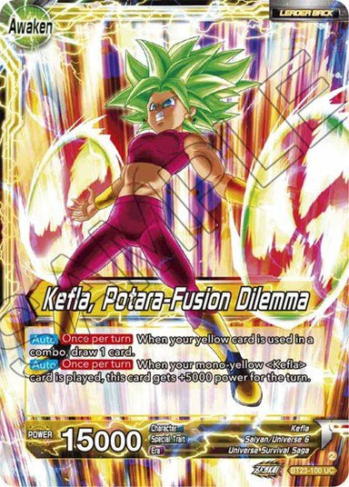 Kale & Caulifla // Kefla, Potara-Fusion Dilemma BT23-100 - Card Masters